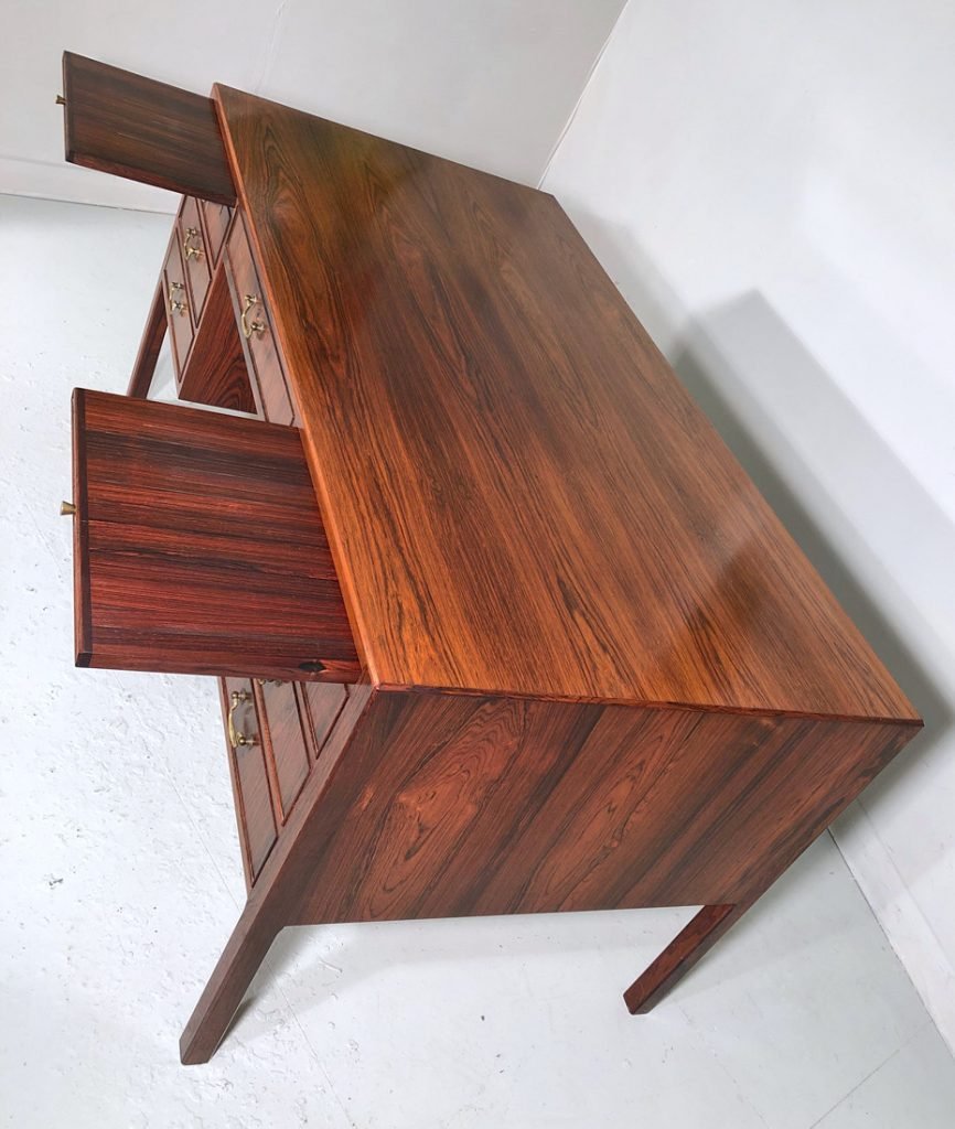 Ole Wanscher Danish rosewood desk - mid century modern