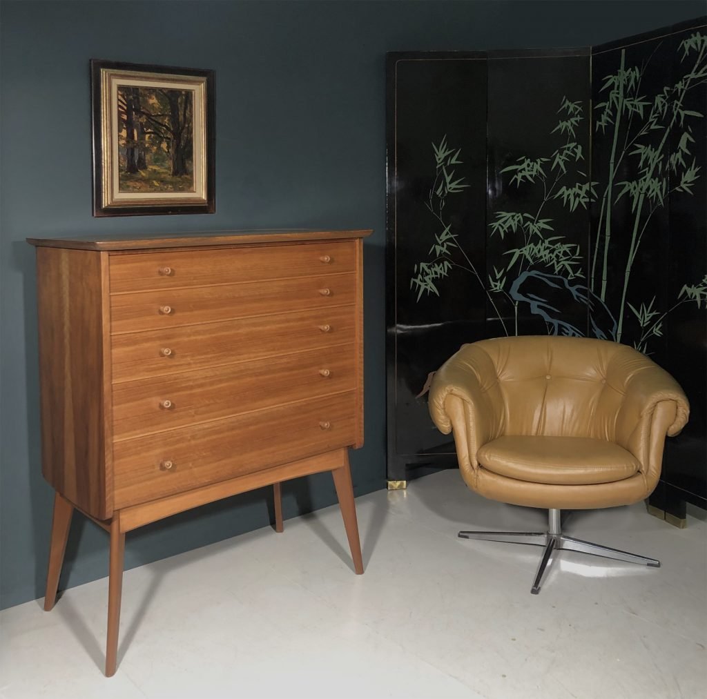 Overman Pod swivel chair 1960s