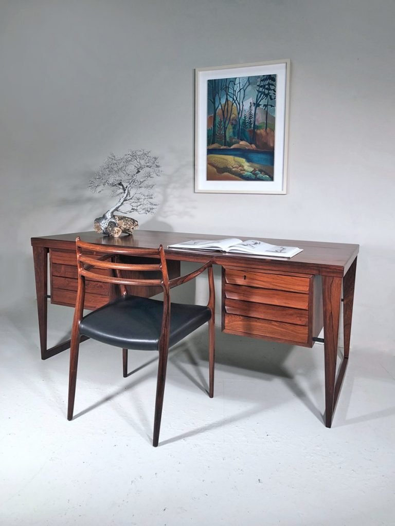 Kai Kristiansen Danish rosewood desk