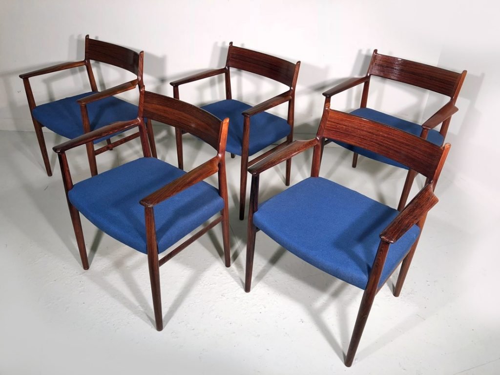 Arne Vodder rosewood chairs