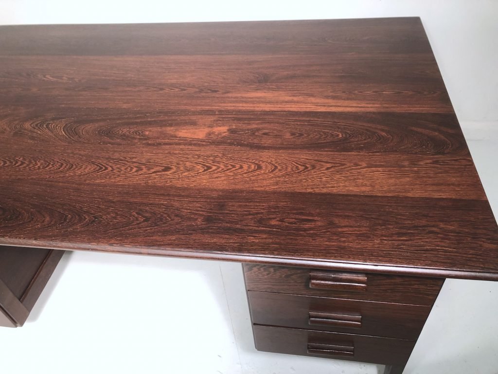 1950s Partridge Wood Desk Mid Century