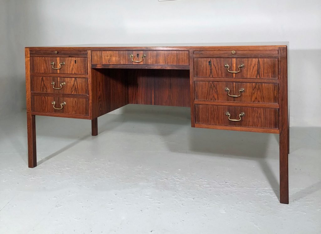 Ole Wanscher Danish rosewood desk