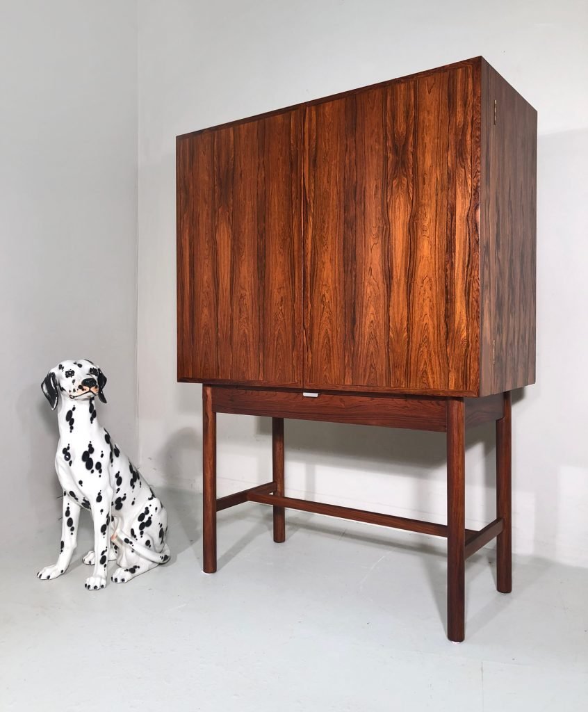 Robert Heritage rosewood cocktail cabinet