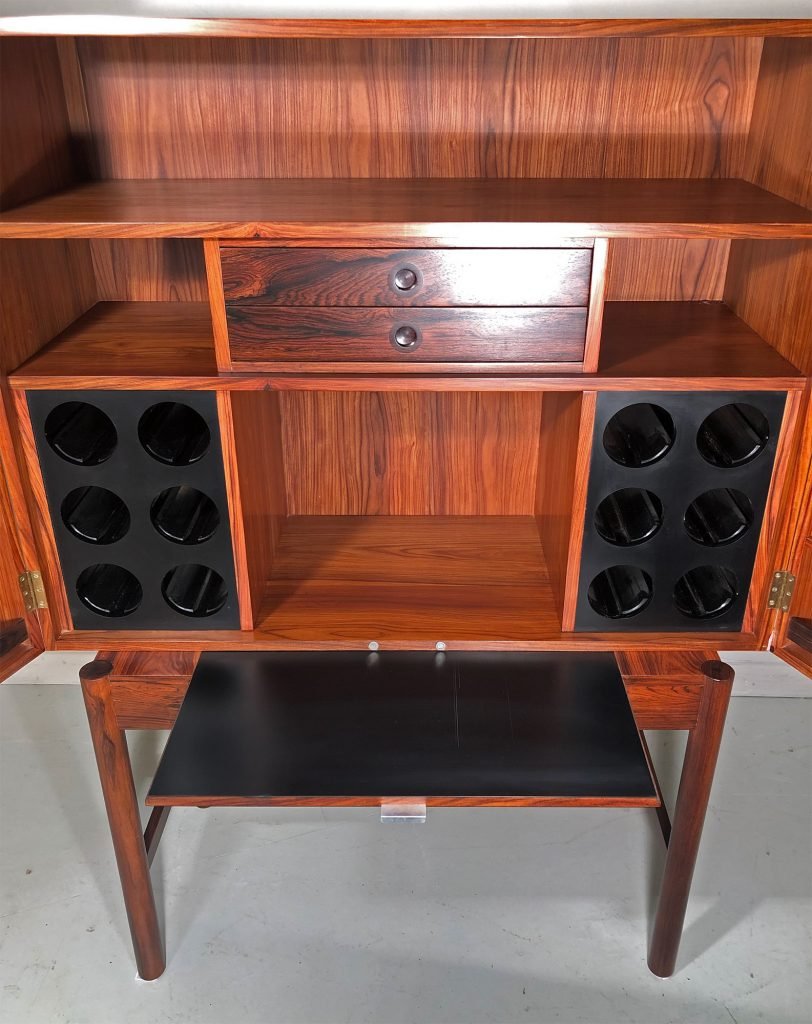 Robert Heritage mid century rosewood cocktail cabinet