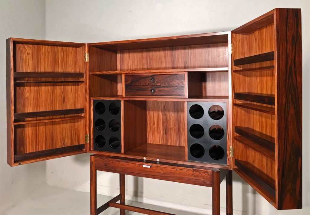 Robert Heritage mid century rosewood cocktail cabinet