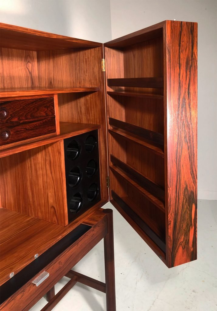 Robert Heritage mid century rosewood cocktail cabinet