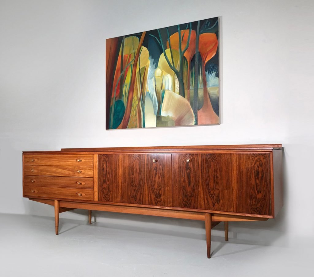 Robert Heritage rosewood Hamilton sideboard