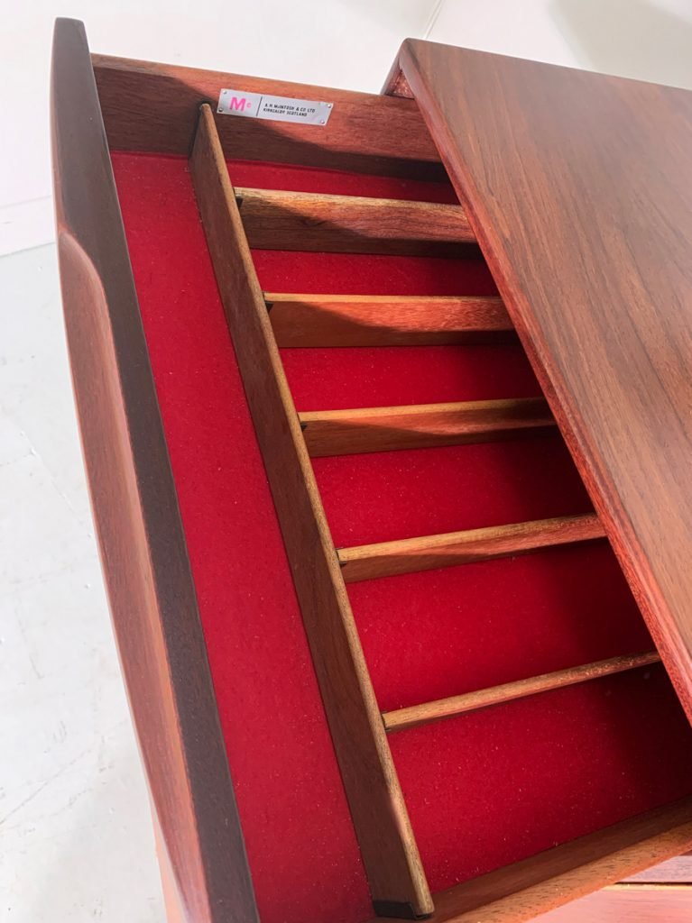 McIntosh rosewood sideboard mid century