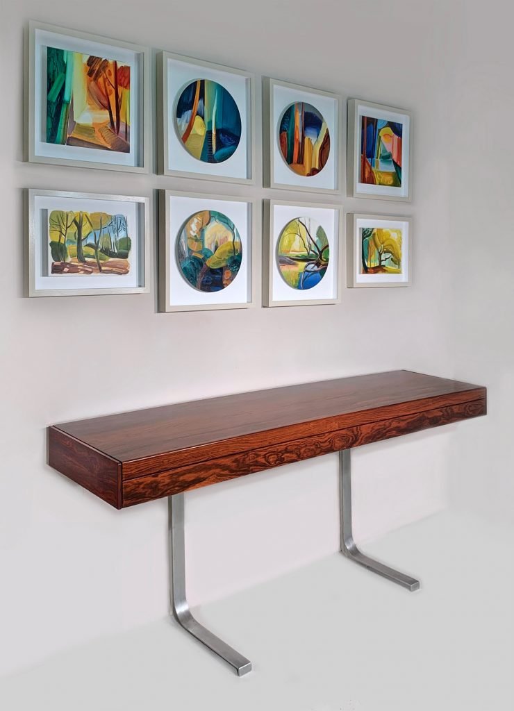 Robert Heritage Planar console table desk