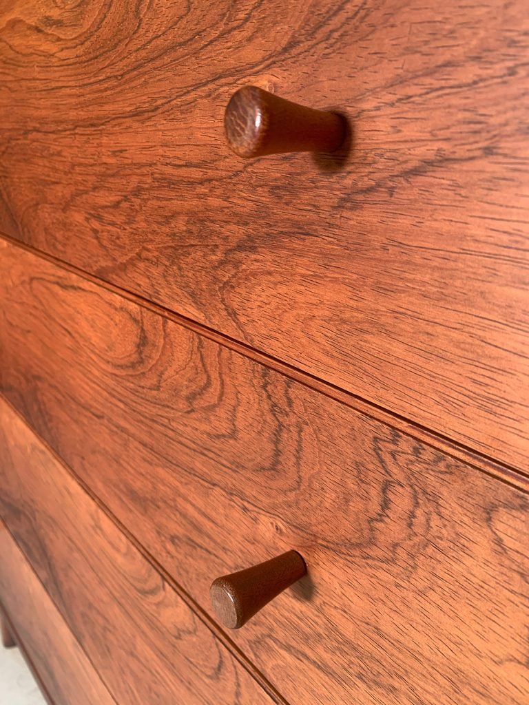 Heals rosewood chest of drawers